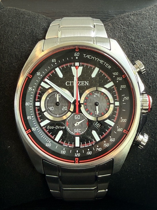 Citizen Other - Citizen Eco-Drive Chronograph Black Dial Men’s Watch